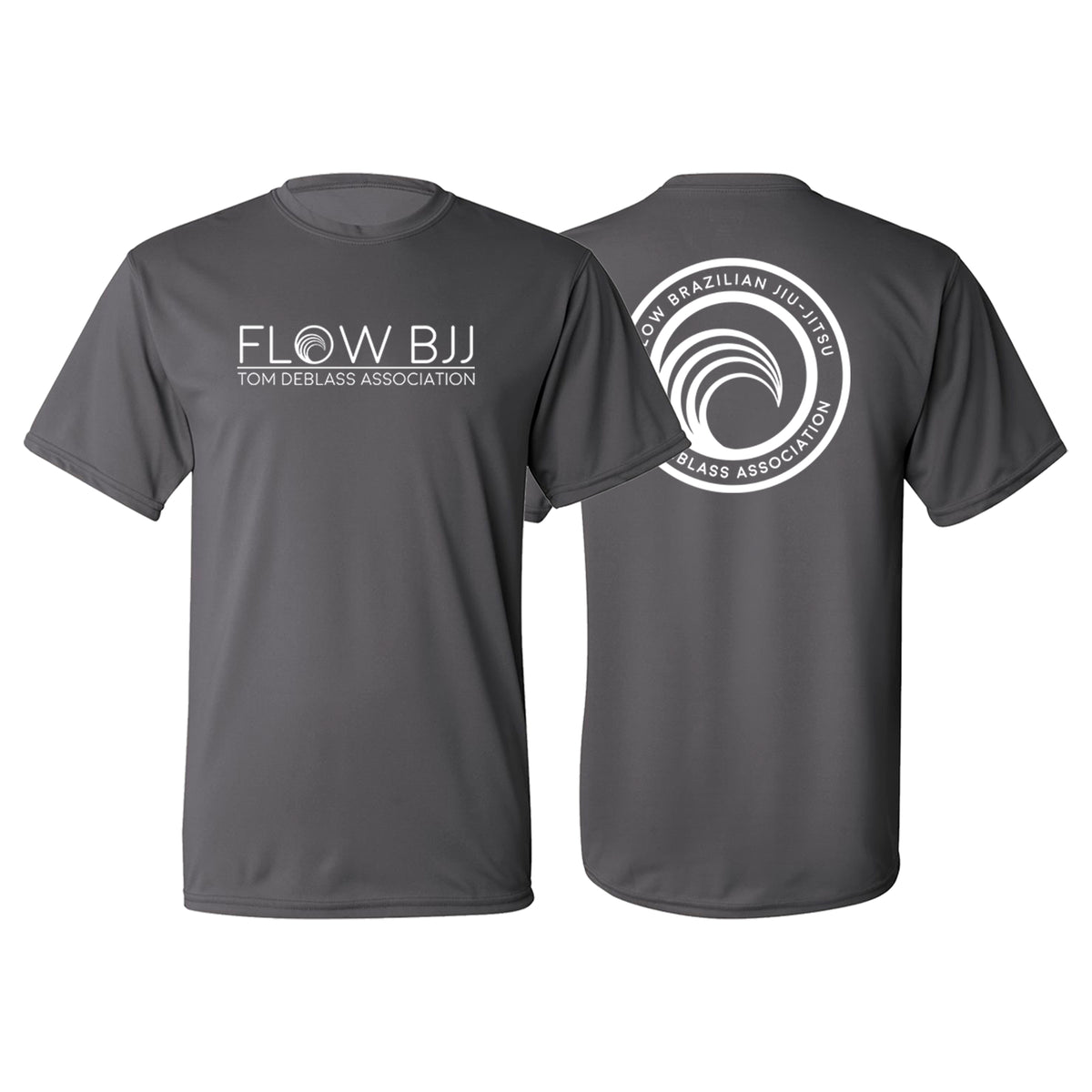 Flow BJJ Academy Dry Fit Shirts #8032 A