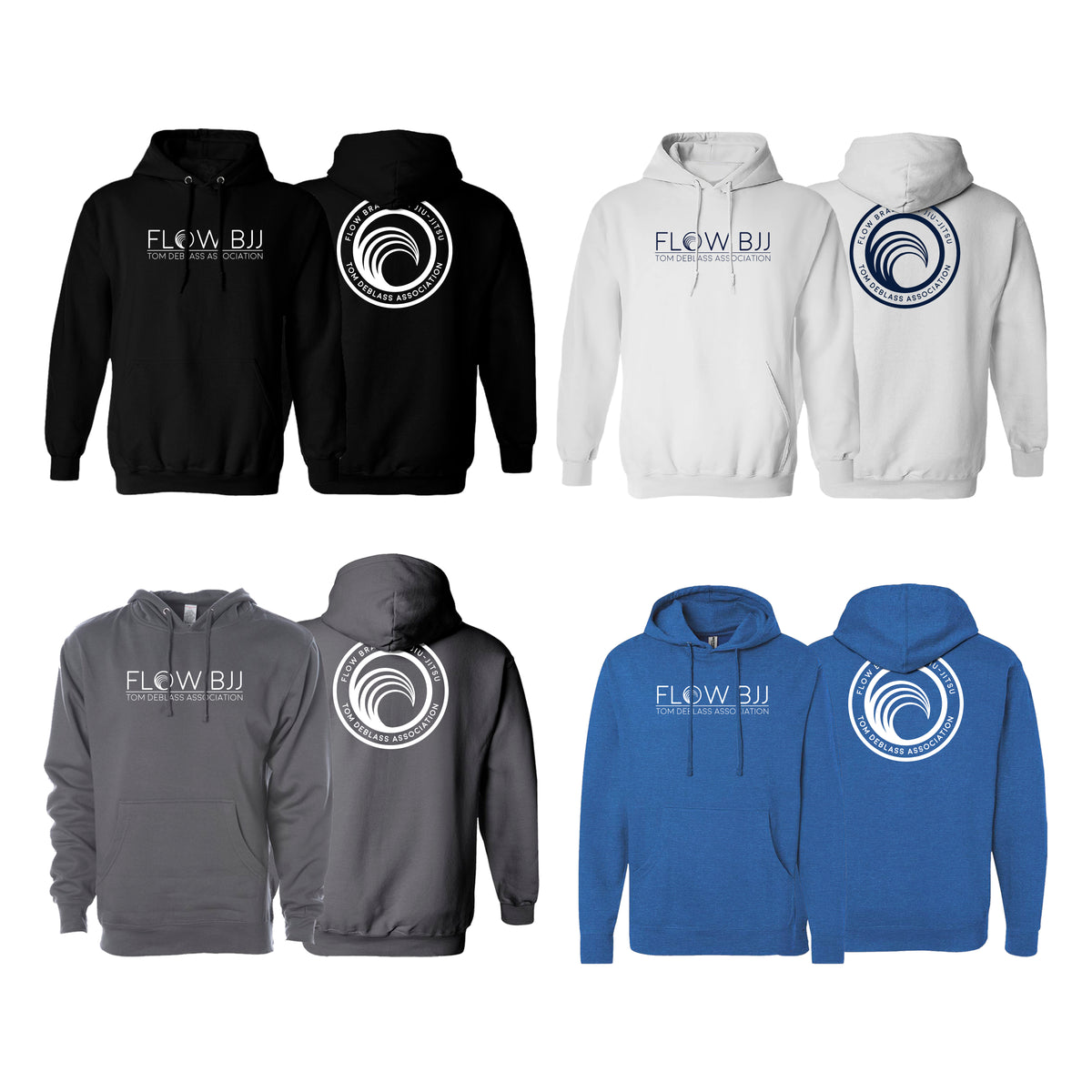 Flow BJJ Academy Sweater Hoodie #8032 A