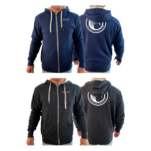 Flow BJJ Academy Sherpa Lined Zip-Up Hoodie #8032 B