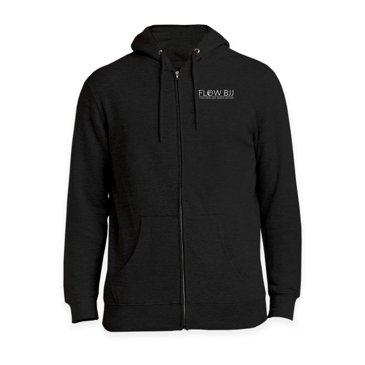 Flow BJJ Academy Zip-Up Hoodies #8032 B