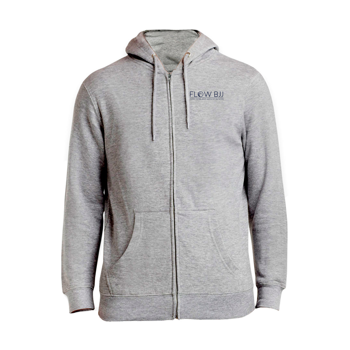 Flow BJJ Academy Zip-Up Hoodies #8032 B