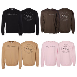 Flow Strength Academy Crewneck Sweatshirt #8032 C