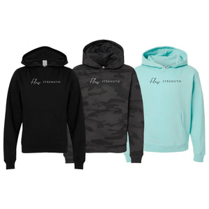 Flow Strength Academy Sweater Kids Hoodie #8032 C