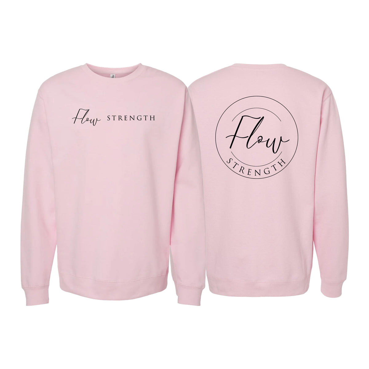 Flow Strength Academy Crewneck Sweatshirt #8032 C