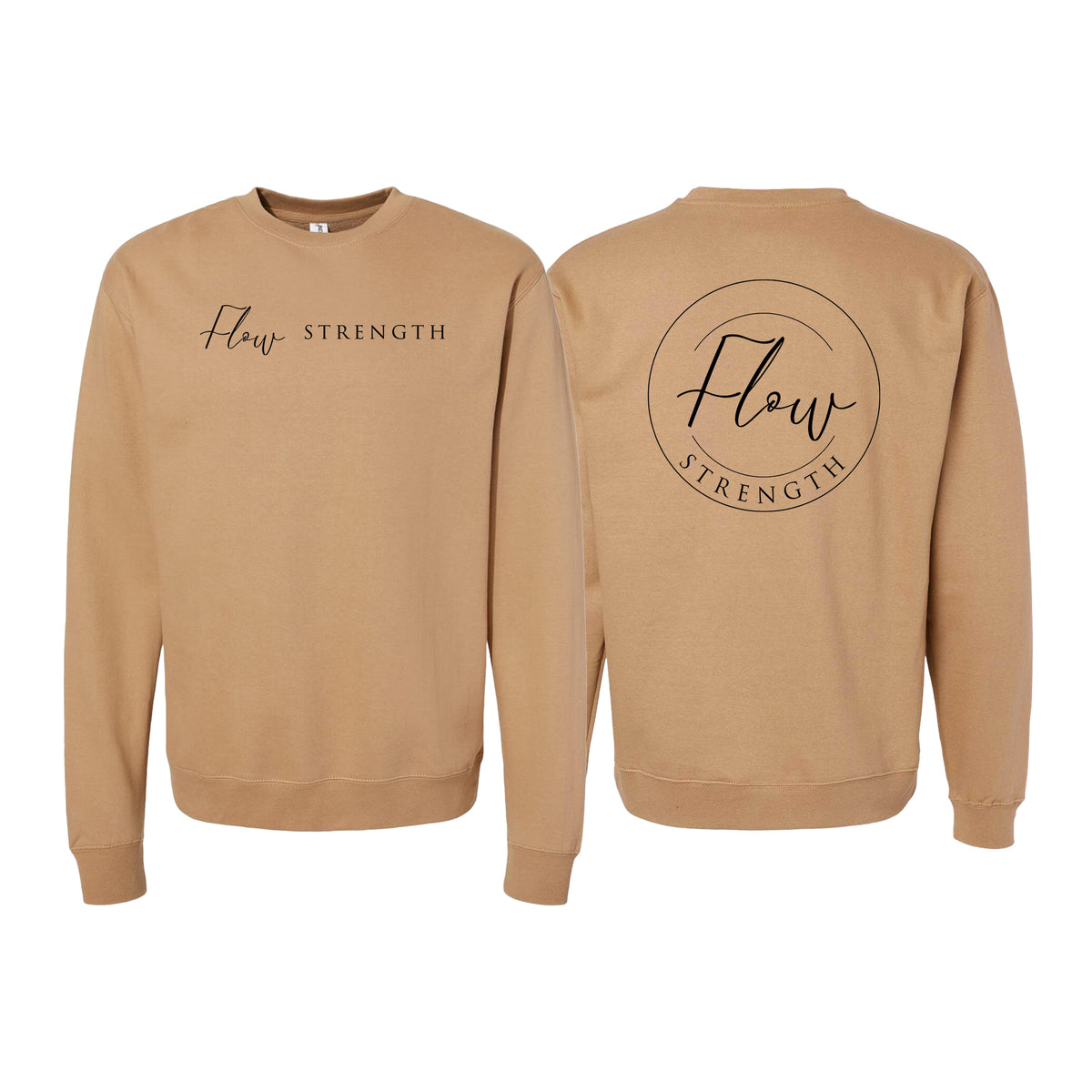 Flow Strength Academy Crewneck Sweatshirt #8032 C