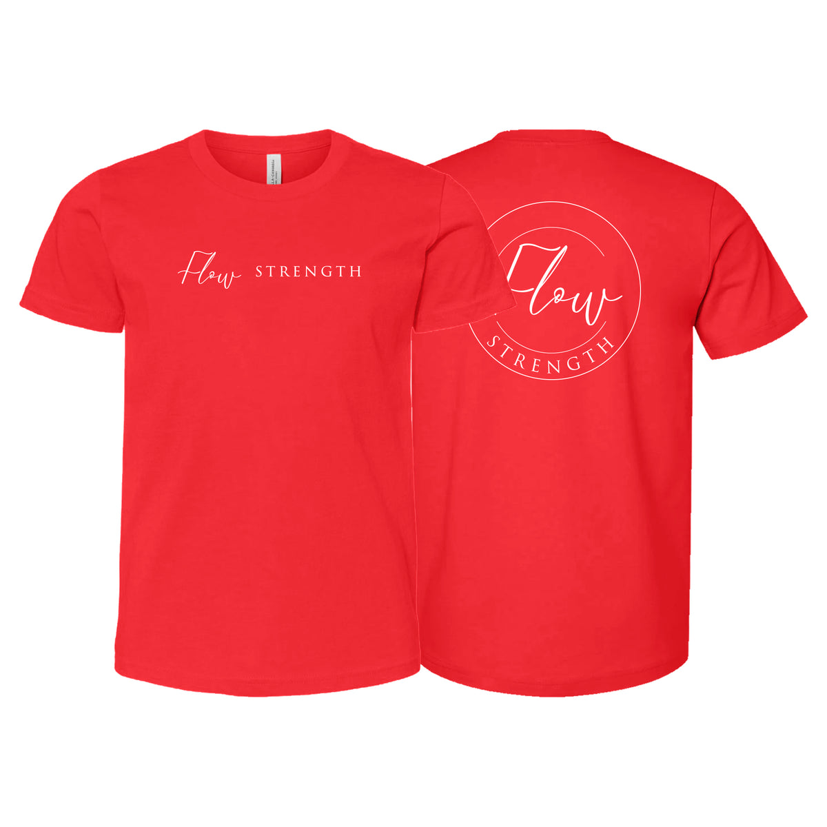 Flow Strength Academy Kids Shirts #8032 C