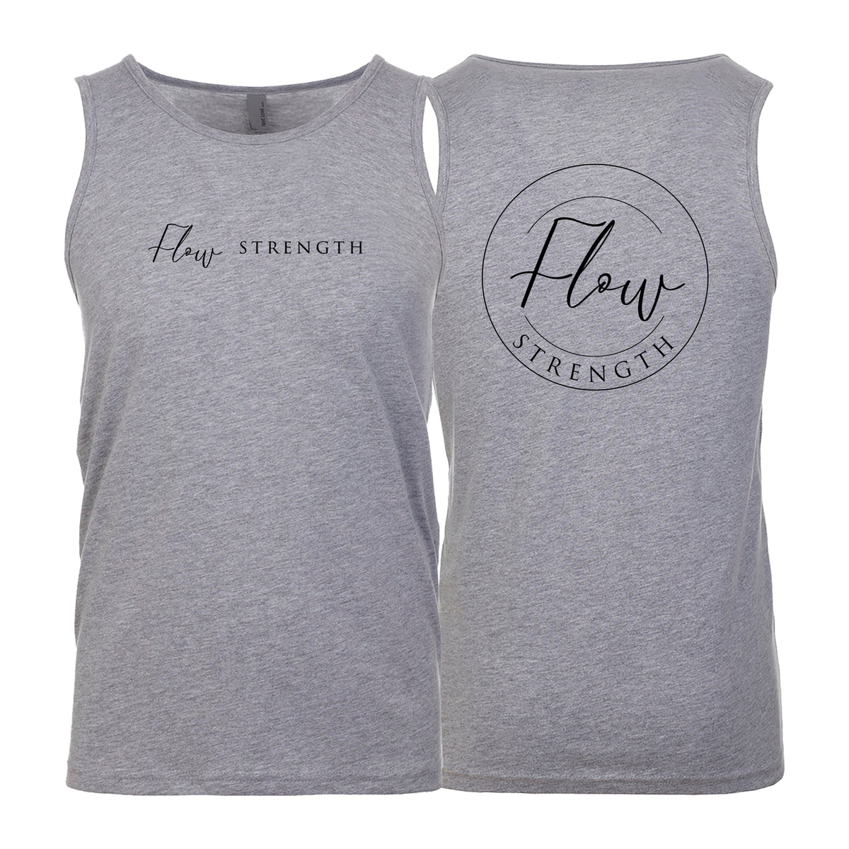 Flow Strength Next Level Tank Tops #8032 C