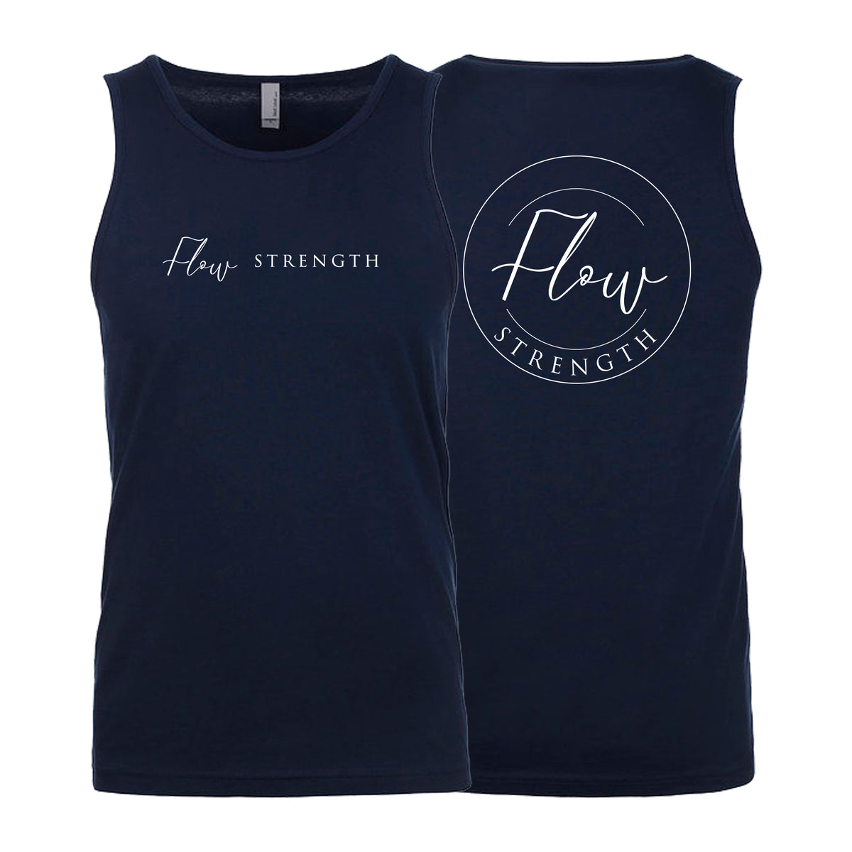 Flow Strength Next Level Tank Tops #8032 C