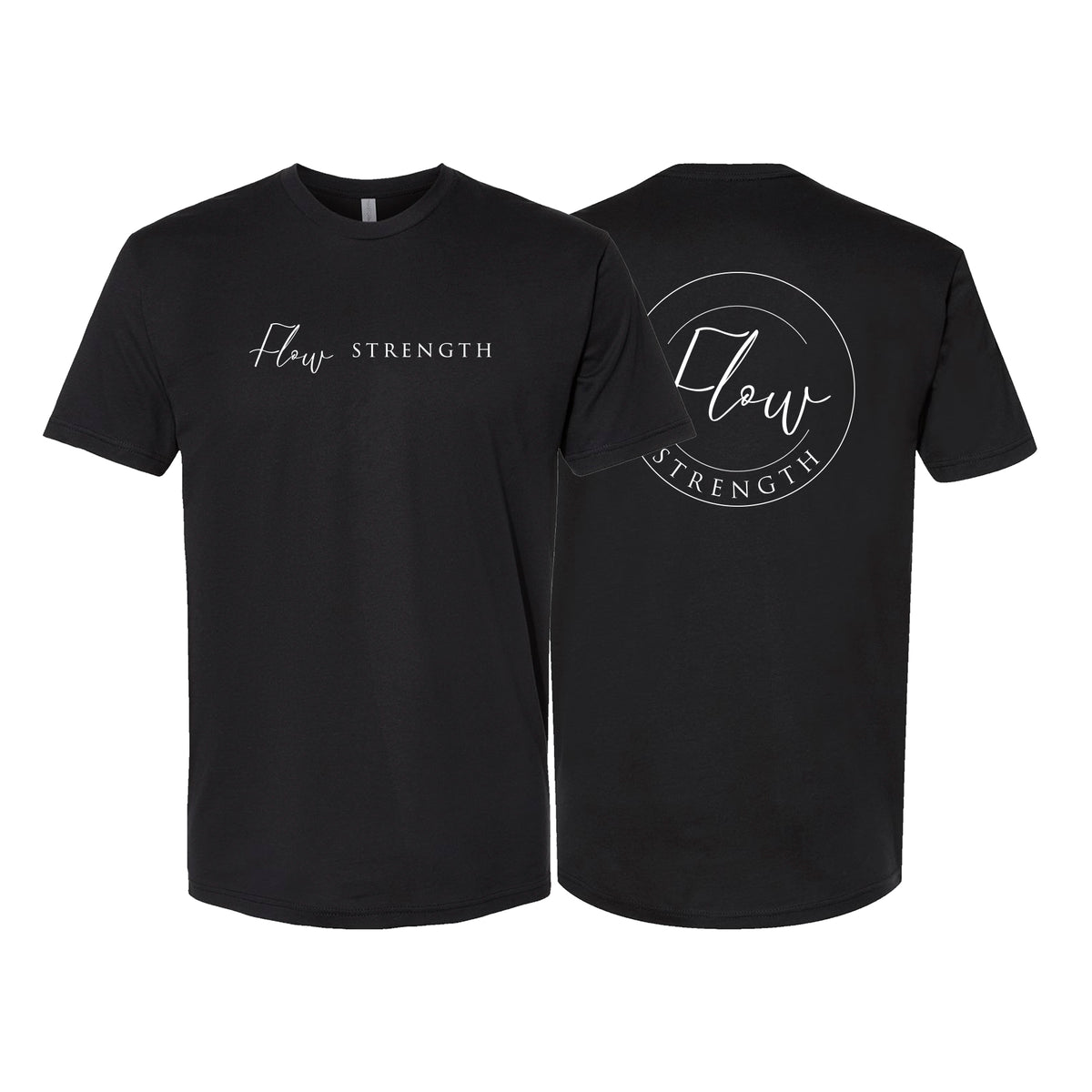 Flow Strength Next Level Adult Shirts #8032 C