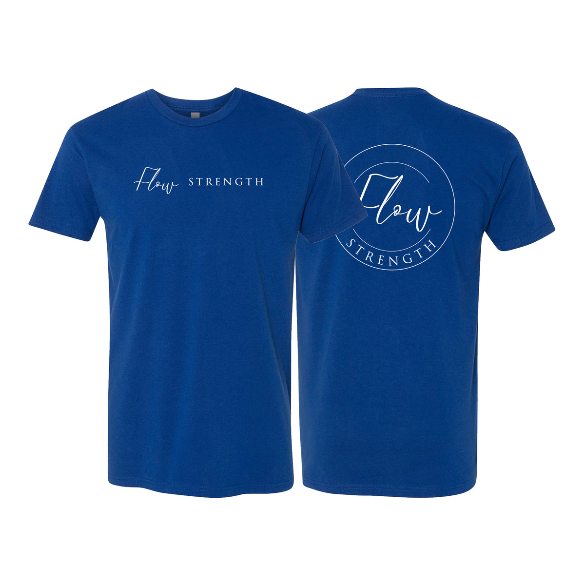 Flow Strength Next Level Adult Shirts #8032 C