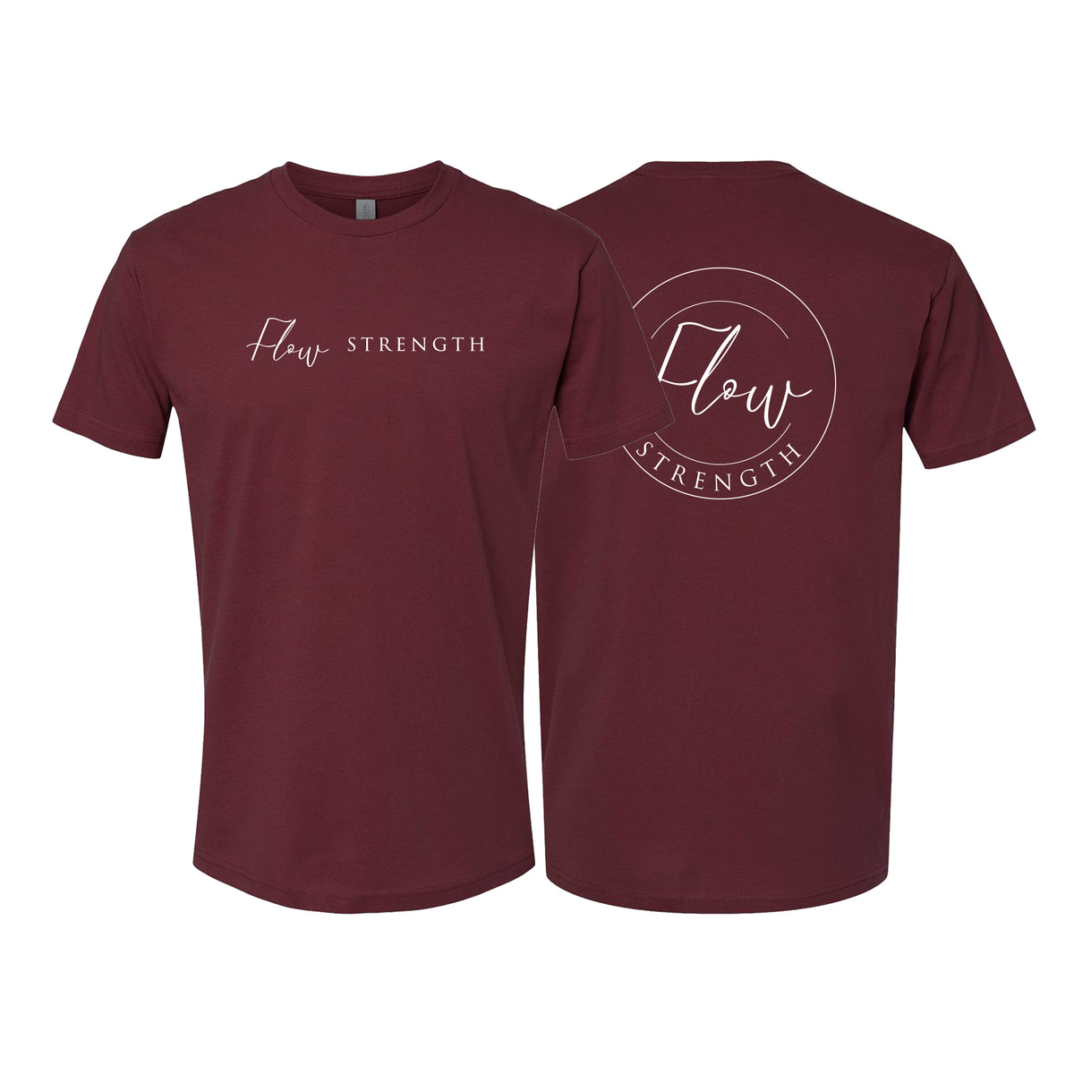 Flow Strength Next Level Adult Shirts #8032 C