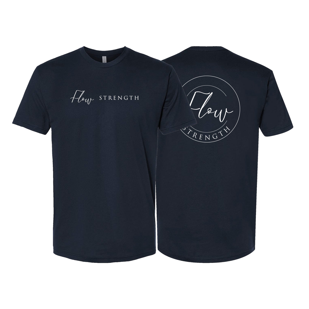 Flow Strength Next Level Adult Shirts #8032 C