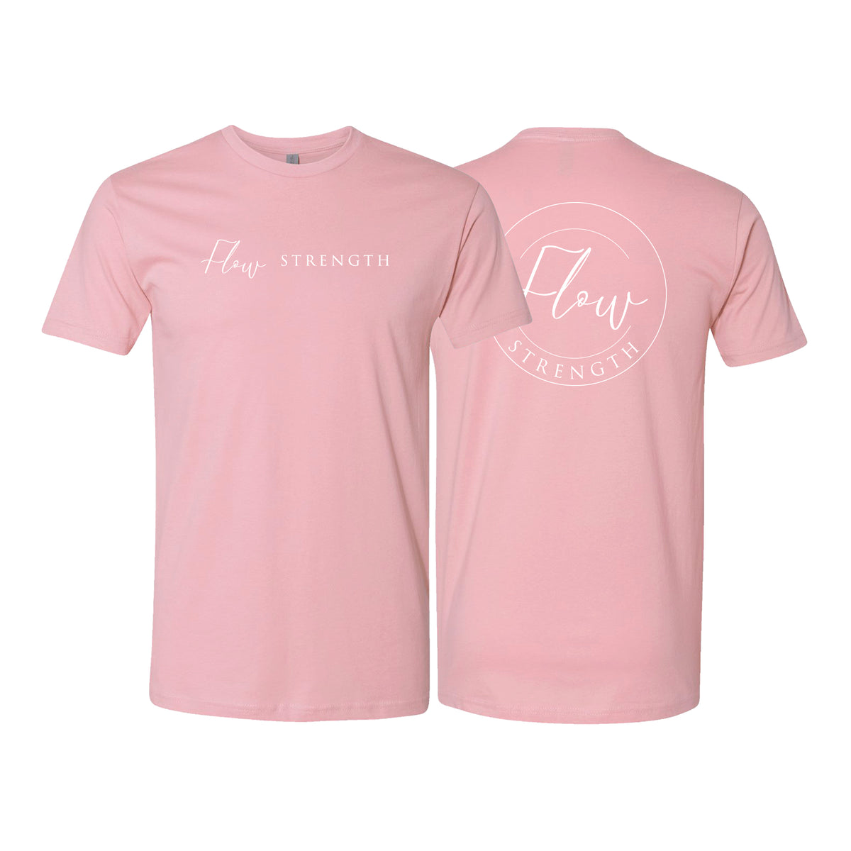 Flow Strength Next Level Adult Shirts #8032 C
