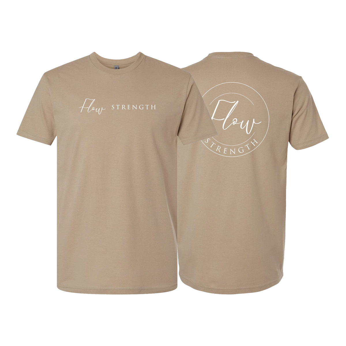 Flow Strength Next Level Adult Shirts #8032 C