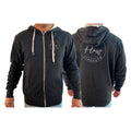 Flow Strength Academy Sherpa Lined Zip-Up Hoodie #8032 D
