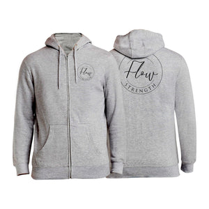 Flow BJJ Academy Zip-Up Hoodies #8032 D