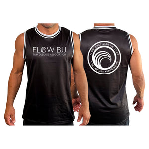 Flow BJJ Academy Basketball Jerseys #8032 A