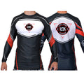 Legacy Martial Arts & Fitness Academy Ranked Long Sleeve Rash Guards #8033 A