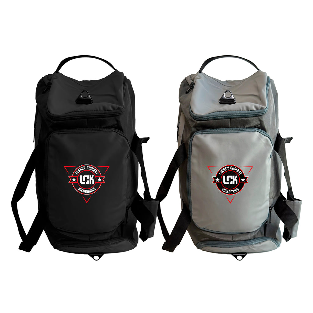 Legacy Martial Arts & Fitness Academy Hybrid Duffel Backpack #8033 A
