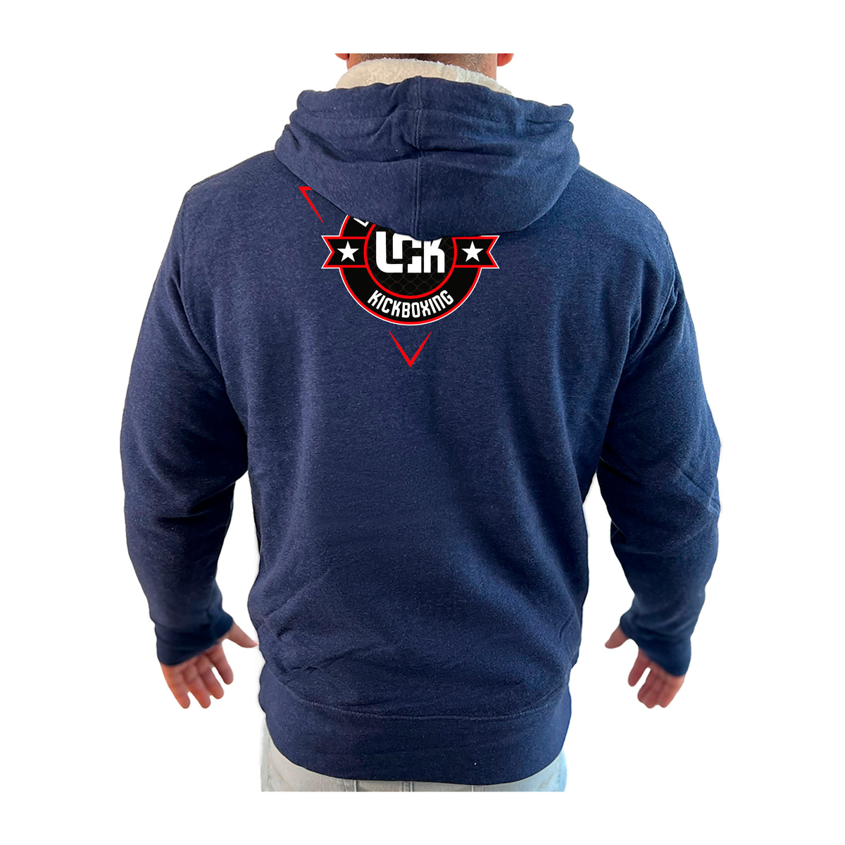 Legacy Martial Arts & Fitness Academy Sherpa Lined Zip-Up Hoodie #8033 A