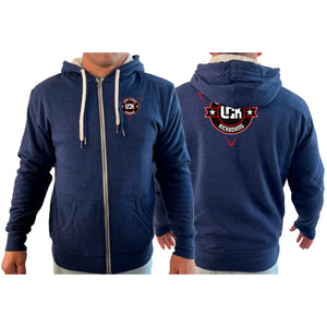 Legacy Martial Arts & Fitness Academy Sherpa Lined Zip-Up Hoodie #8033 A