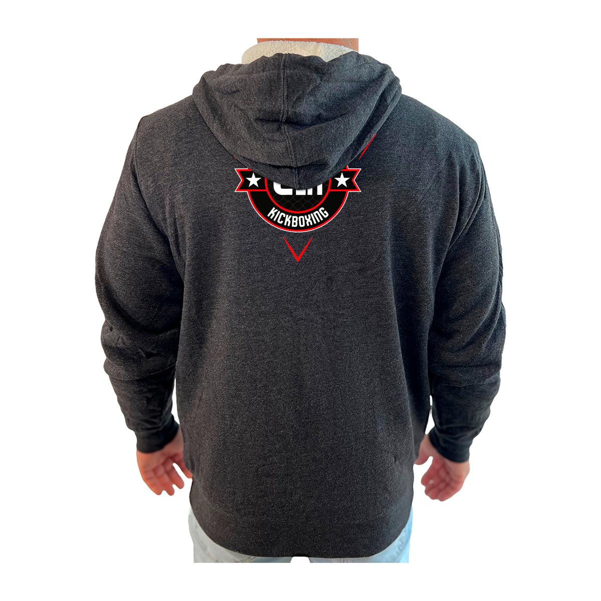 Legacy Martial Arts & Fitness Academy Sherpa Lined Zip-Up Hoodie #8033 A