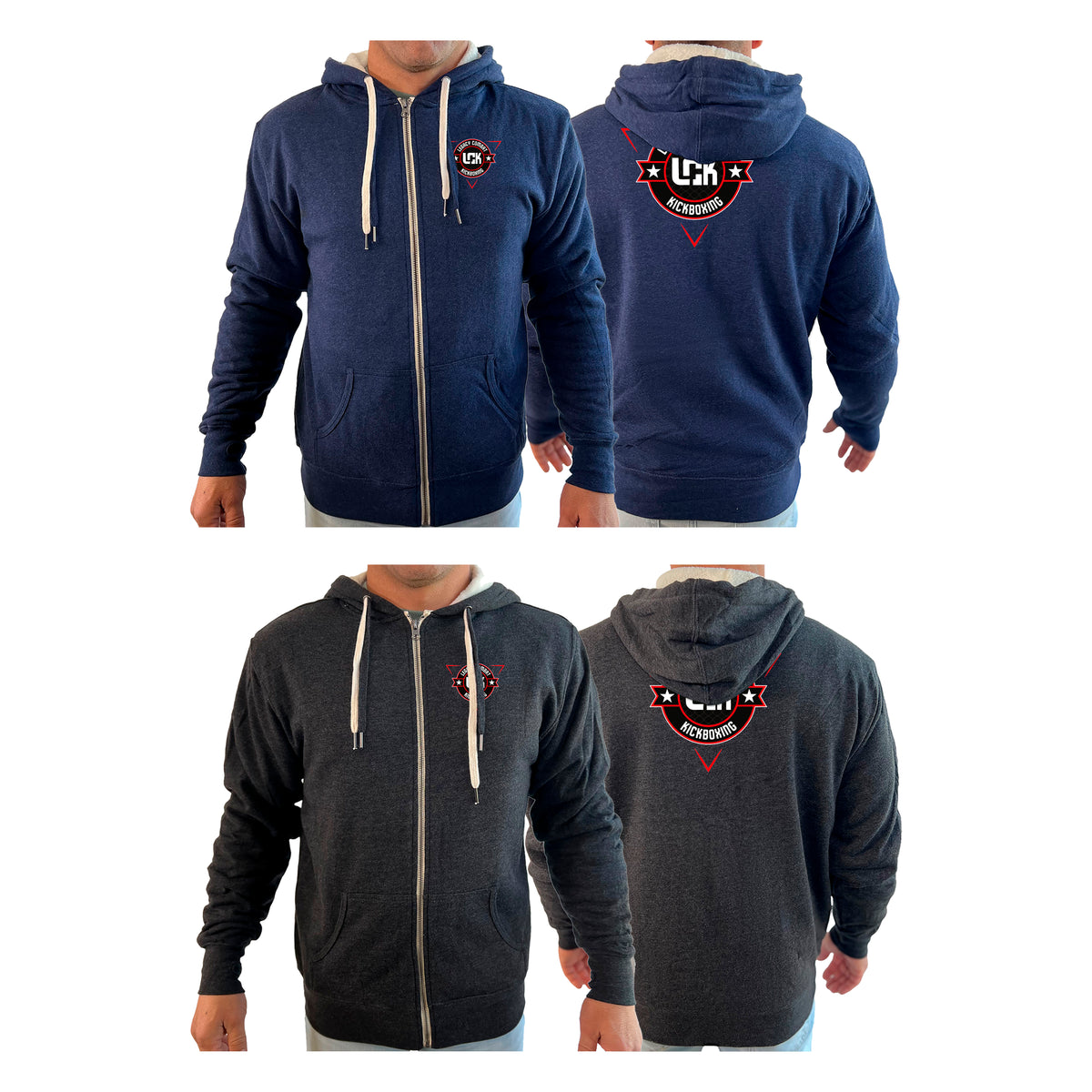 Legacy Martial Arts & Fitness Academy Sherpa Lined Zip-Up Hoodie #8033 A