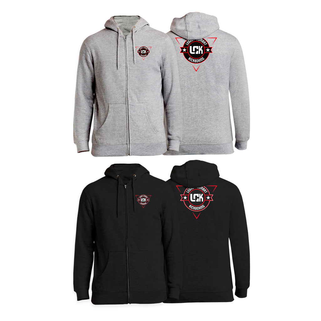 Legacy Martial Arts & Fitness Academy Zip-Up Hoodies #8033 A