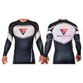 Legacy Martial Arts & Fitness Academy Rash Guards Black/White #8033 B