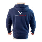 Legacy Martial Arts & Fitness Academy Sherpa Lined Zip-Up Hoodie #8033 B