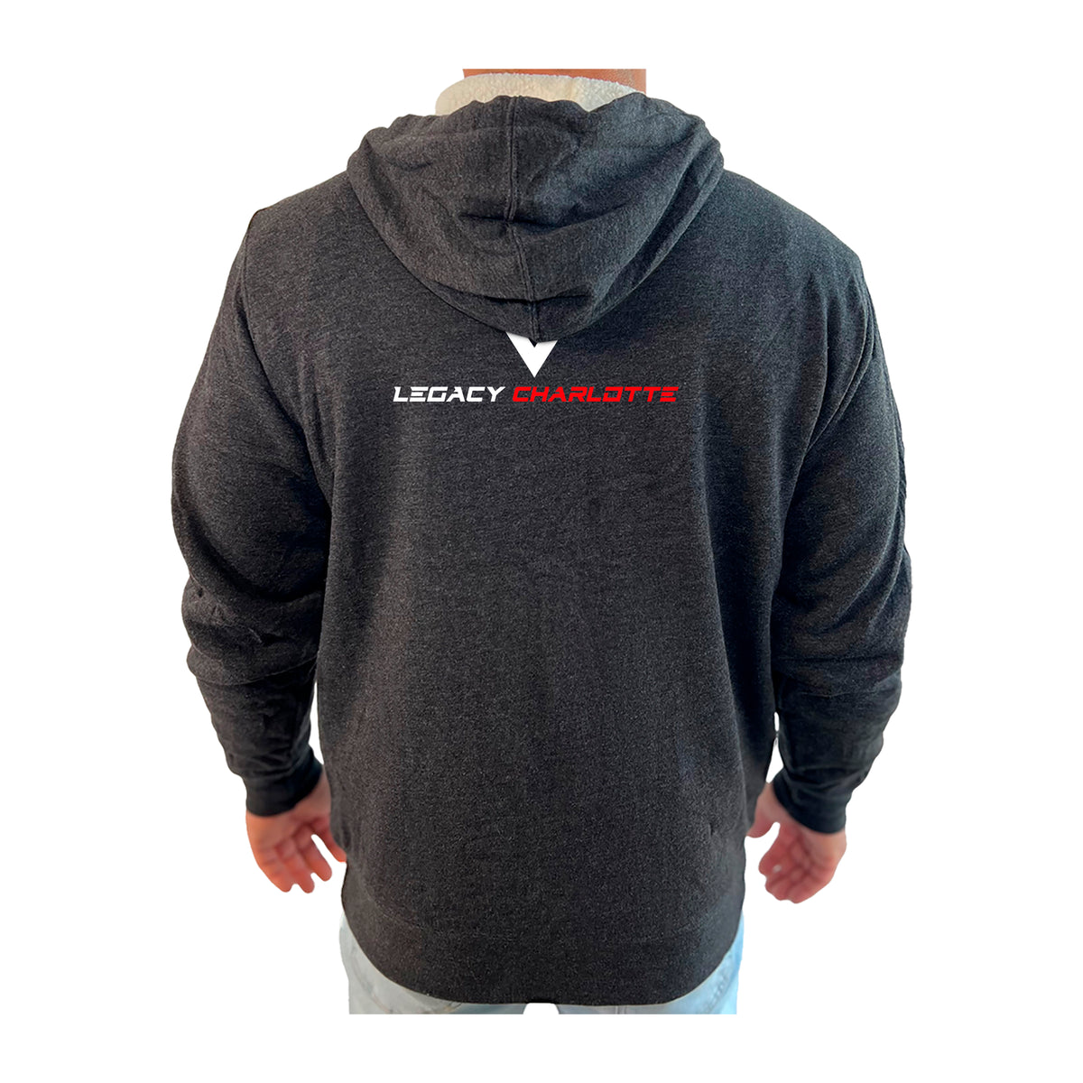 Legacy Martial Arts & Fitness Academy Sherpa Lined Zip-Up Hoodie #8033 B