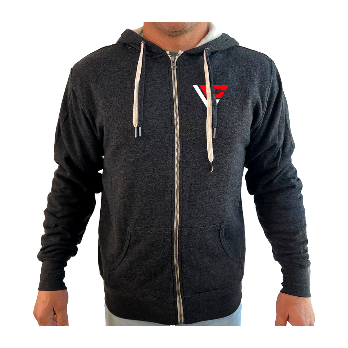 Legacy Martial Arts & Fitness Academy Sherpa Lined Zip-Up Hoodie #8033 B