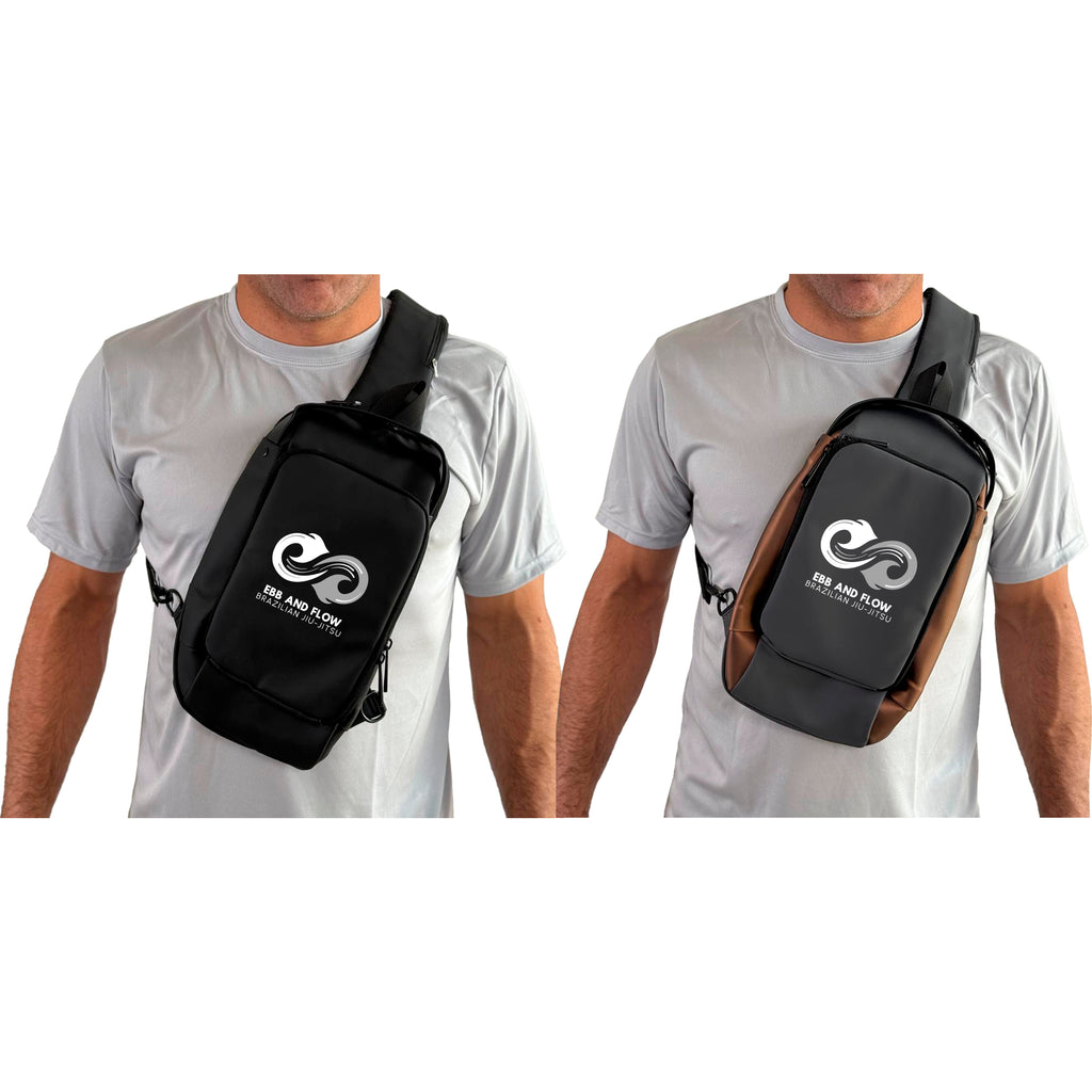Ebb and Flow BJJ Academy Crossbody Bags #8034 A
