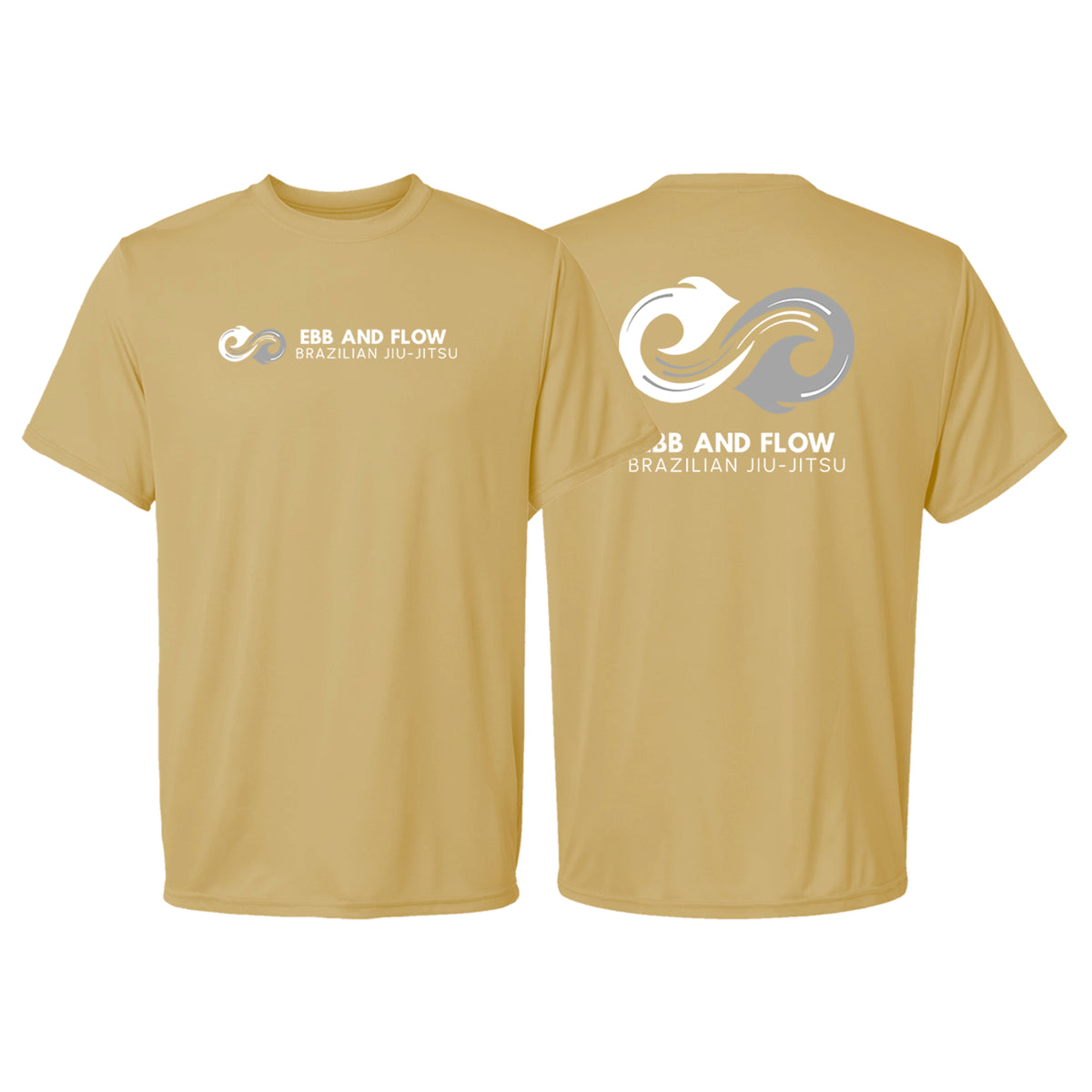 Ebb and Flow BJJ Academy Dry Fit Shirts #8034 A