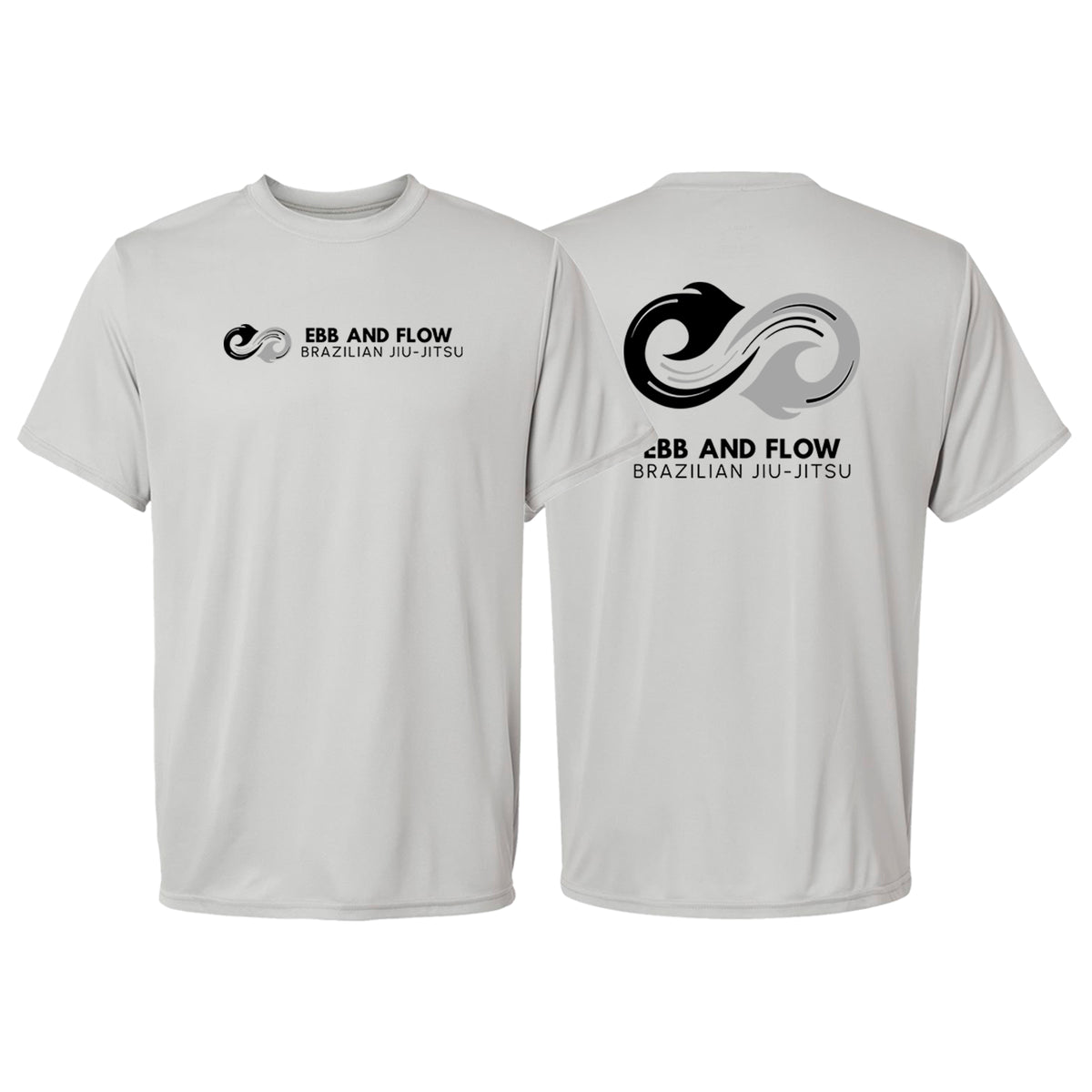 Ebb and Flow BJJ Academy Dry Fit Shirts #8034 A