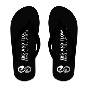 Ebb and Flow BJJ Academy Flip Flops #8034 A