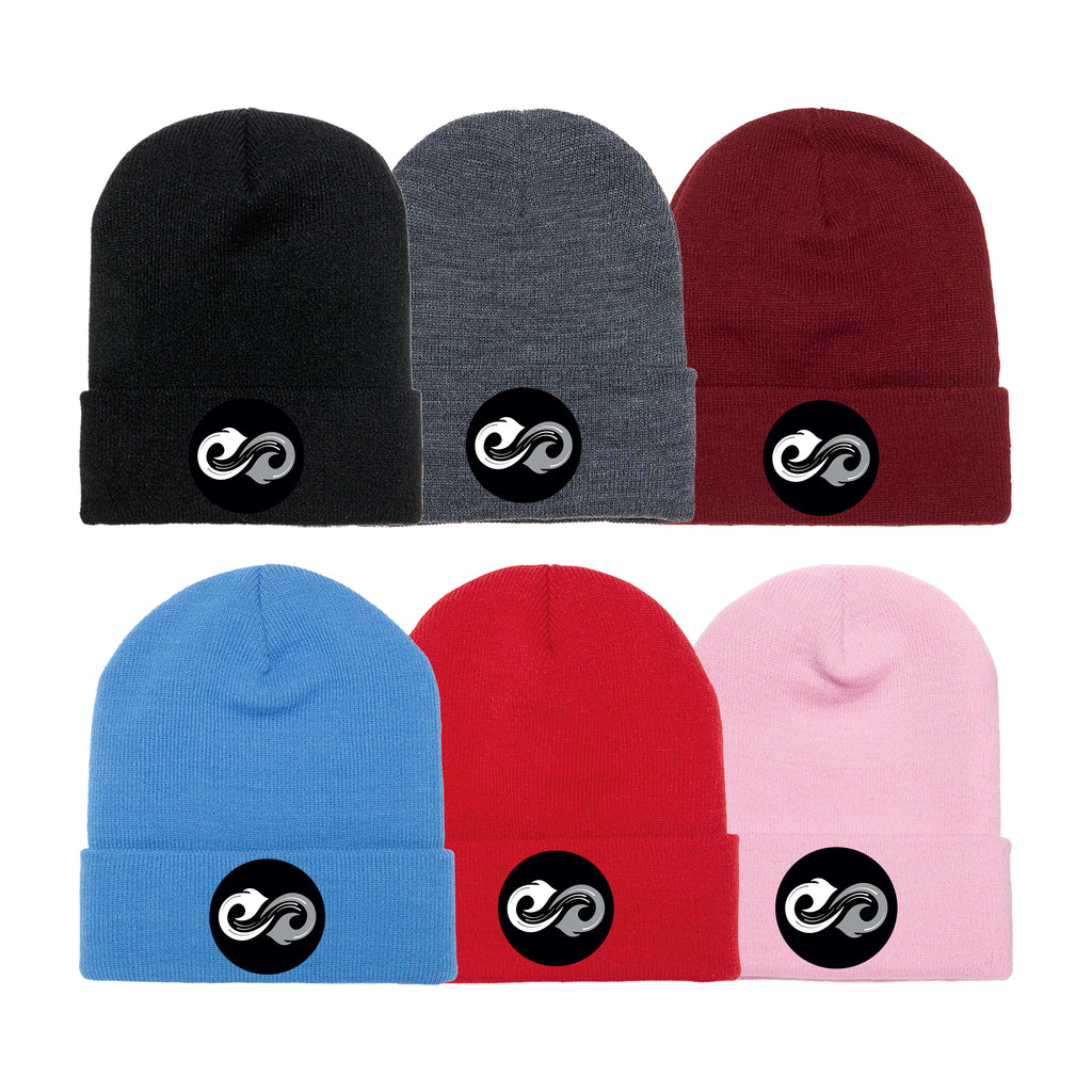 Ebb and Flow BJJ Academy Beanies #8034 A
