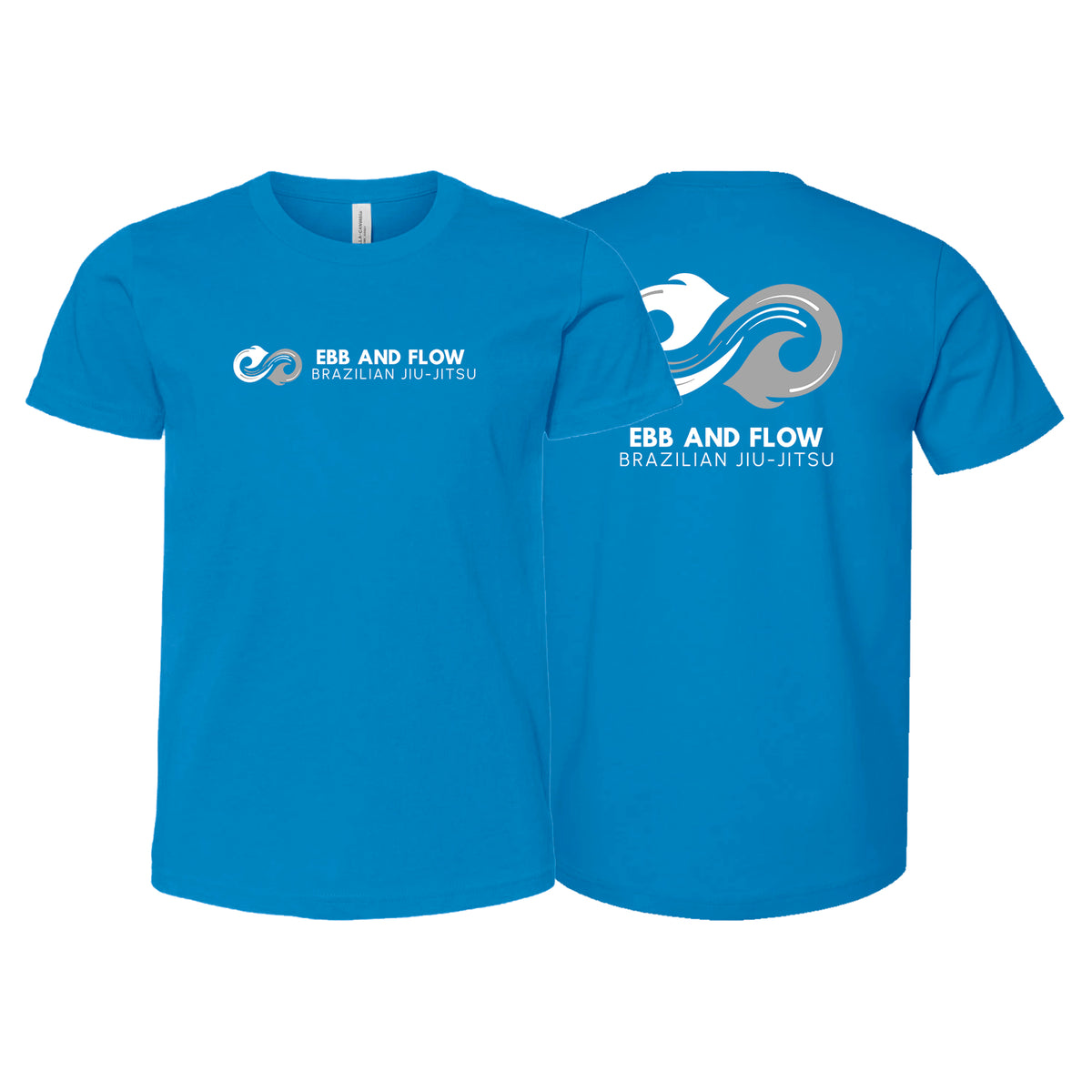 Ebb and Flow BJJ Academy Kids Shirts #8034 A