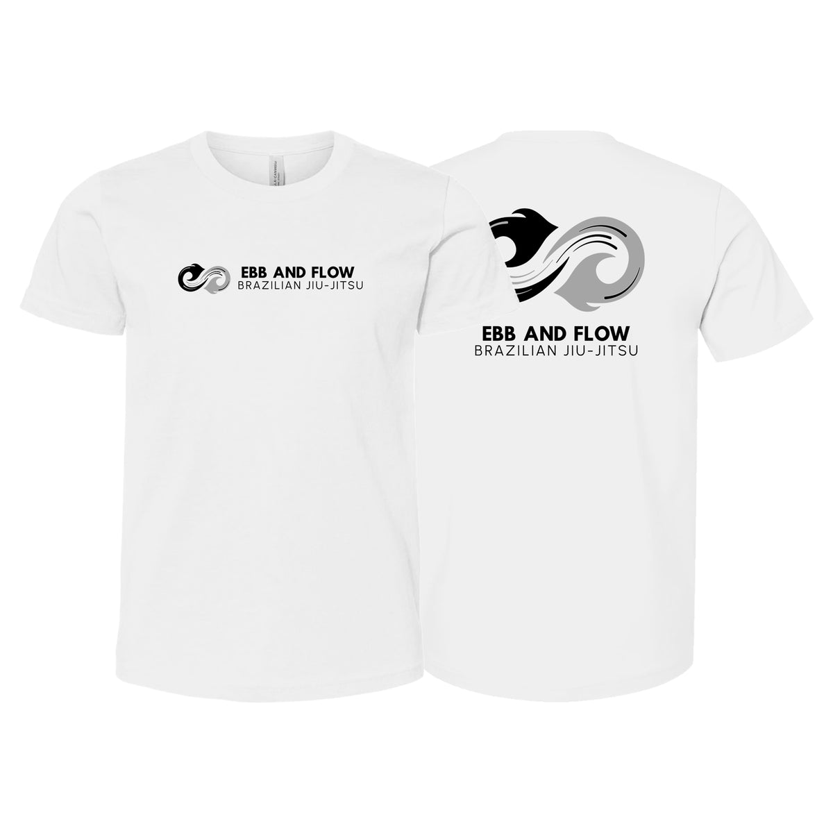 Ebb and Flow BJJ Academy Kids Shirts #8034 A