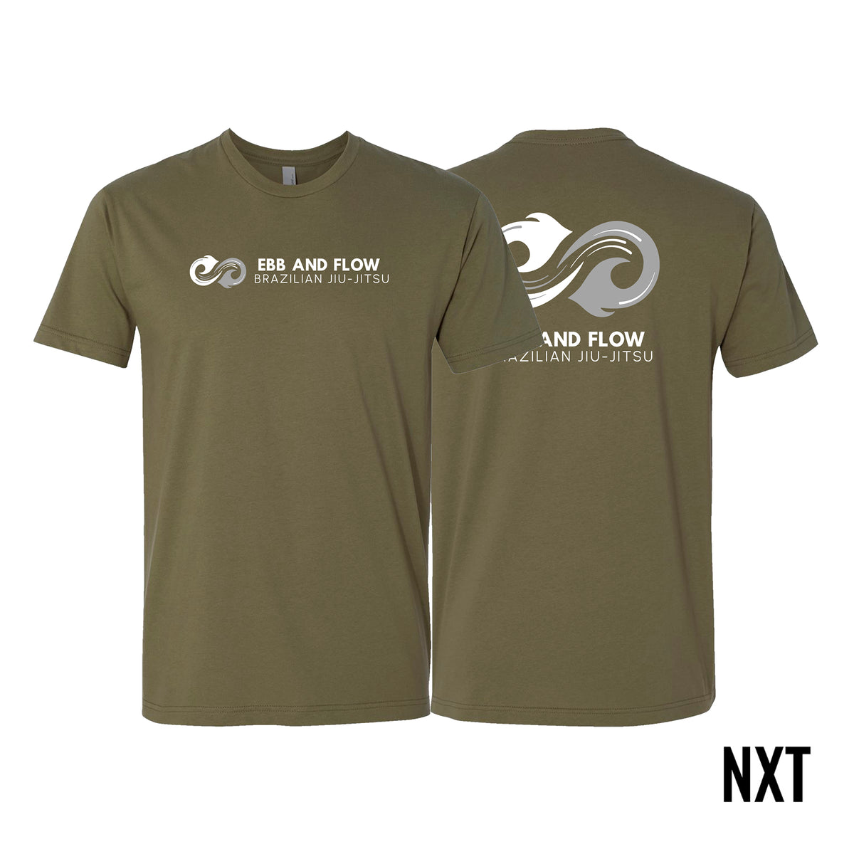 Ebb and Flow BJJ Next Level Adult Shirts #8034 A