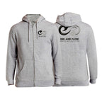 Ebb and Flow BJJ Academy Zip-Up Hoodies #8034 B