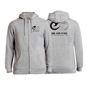 Ebb and Flow BJJ Academy Zip-Up Hoodies #8034 B