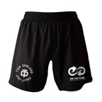Ebb and Flow BJJ All Black Custom Shorts 2.0 #8034 C