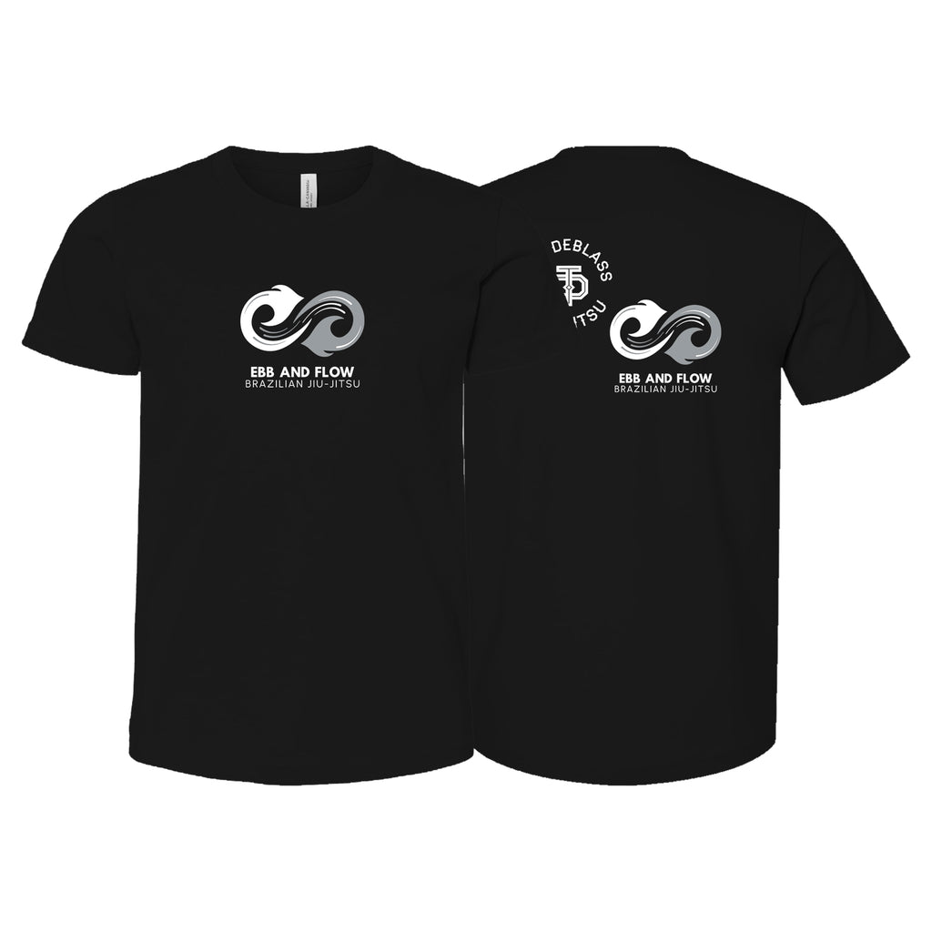 Ebb and Flow BJJ Academy Kids Shirts #8034 C