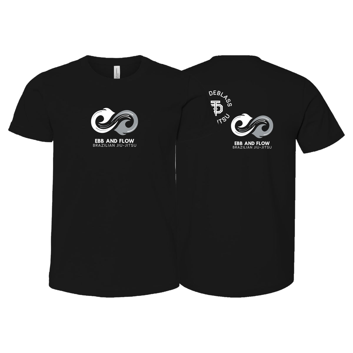 Ebb and Flow BJJ Academy Kids Shirts #8034 C