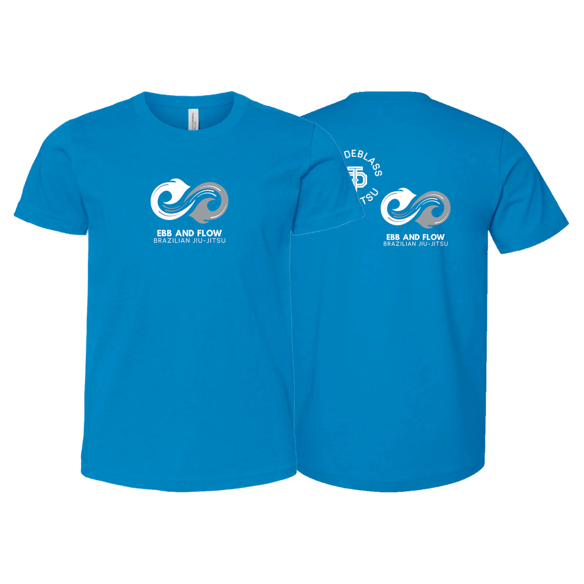 Ebb and Flow BJJ Academy Kids Shirts #8034 C