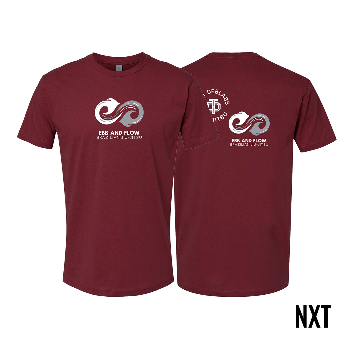 Ebb and Flow BJJ Next Level Adult Shirts #8034 C