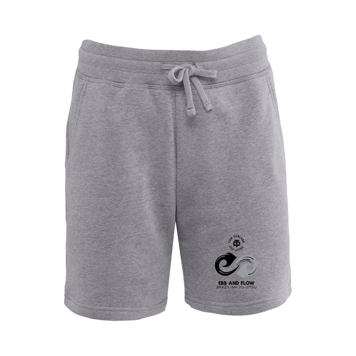 Ebb and Flow BJJ Academy Sweat Shorts #8034 C