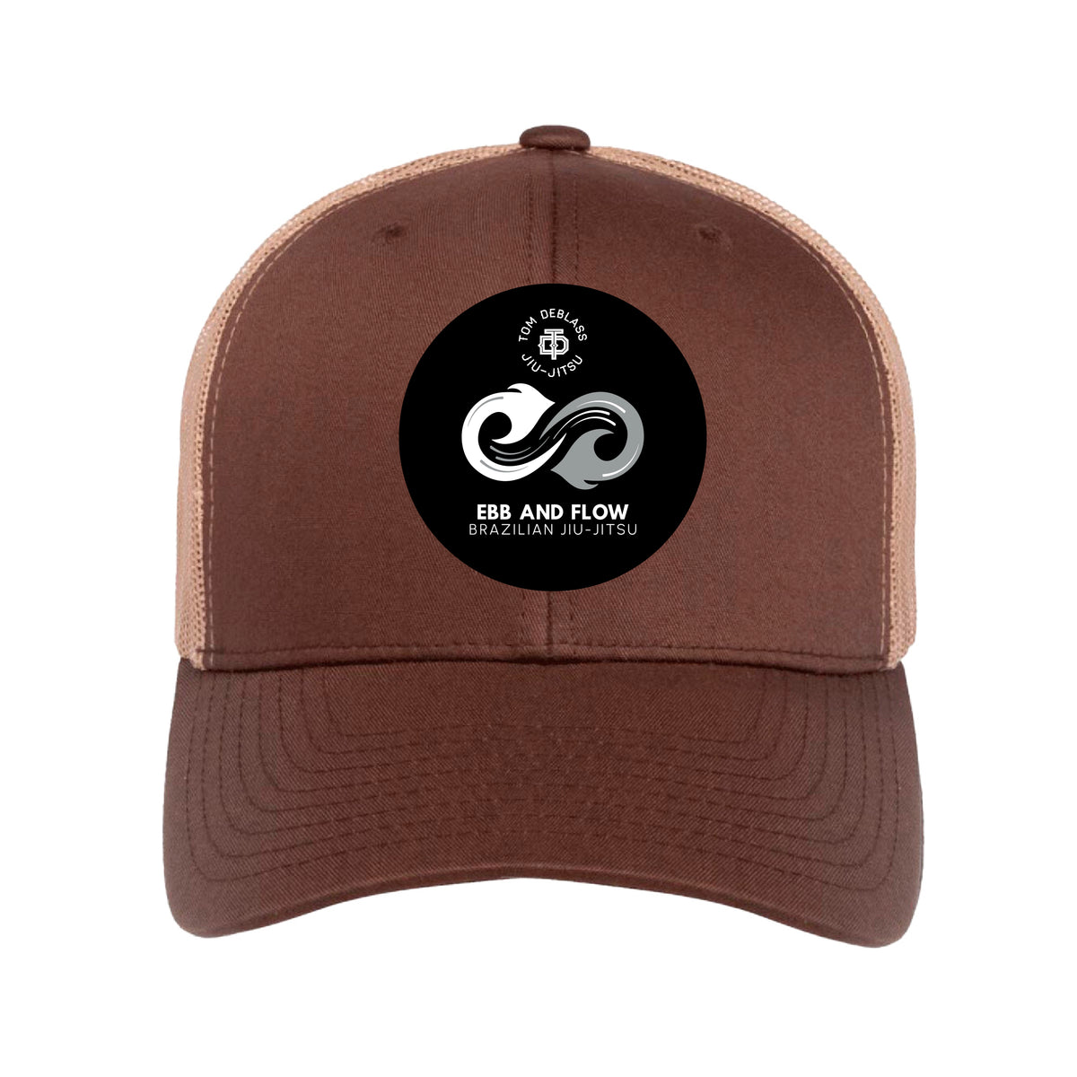 Ebb and Flow BJJ Academy Trucker Hat #8034 C