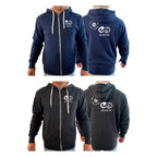 Ebb and Flow BJJ Academy Sherpa Lined Zip-Up Hoodie #8034 D